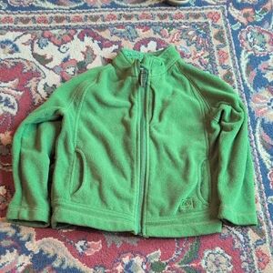 REI Vibrant Green Fleece Jacket